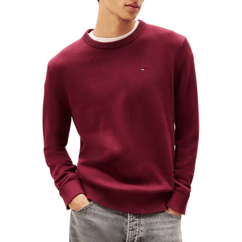 Tommy Hilfiger Pullover Maglione essential in cotone organico S A25-TOMMY JEANSDM21787-XIU-S - Francavilla Moda